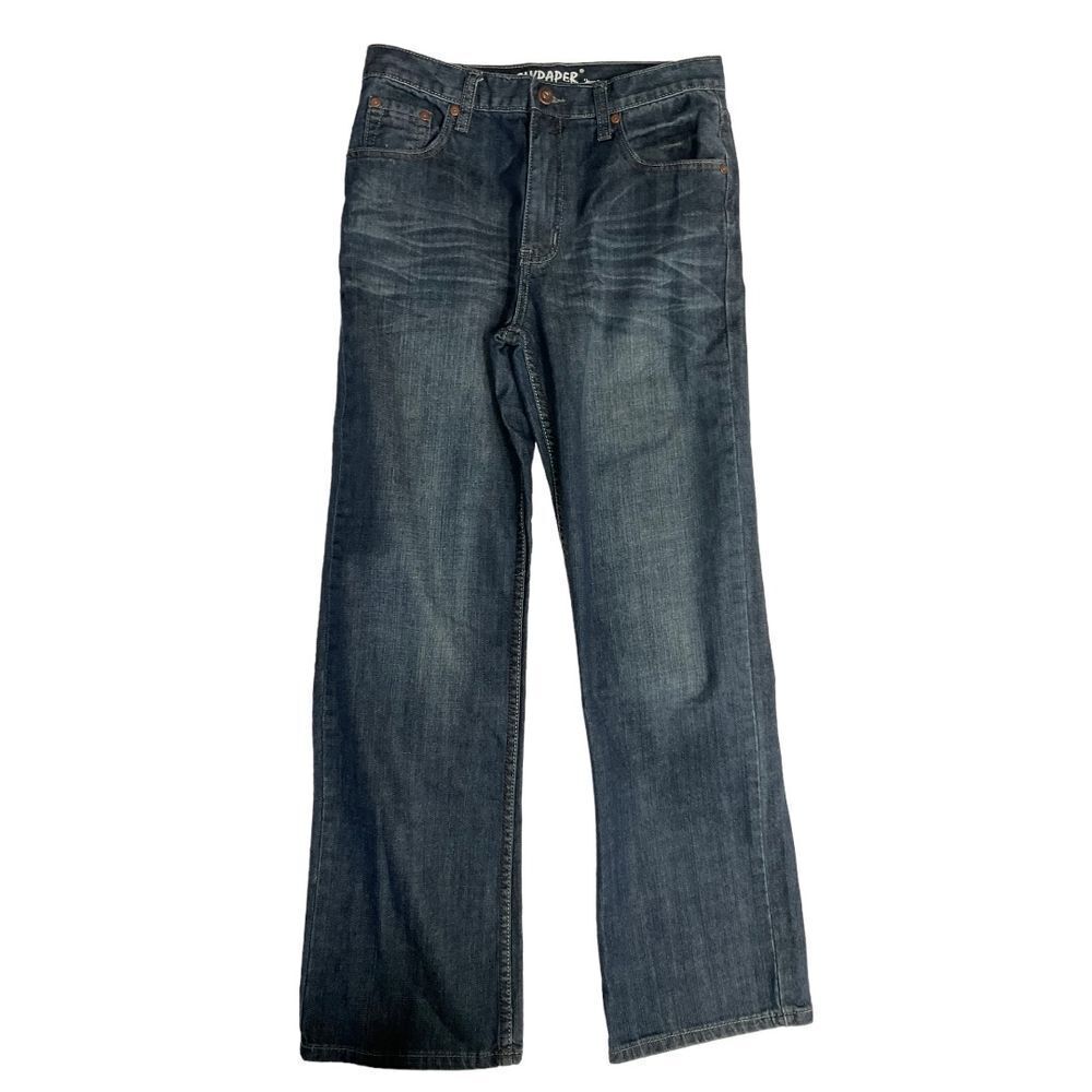 Flypaper Women's Bootcut Jeans Size 16 Dark Wash Blue‎ Denim Mid Rise